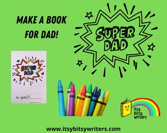 Super Dad: A Printable Mini Book