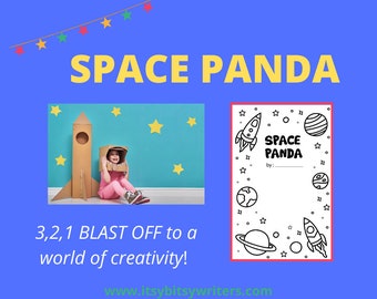 Space Panda: A Printable Mini Book