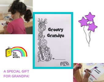 Groovy Grandpa: A Printable Mini Book