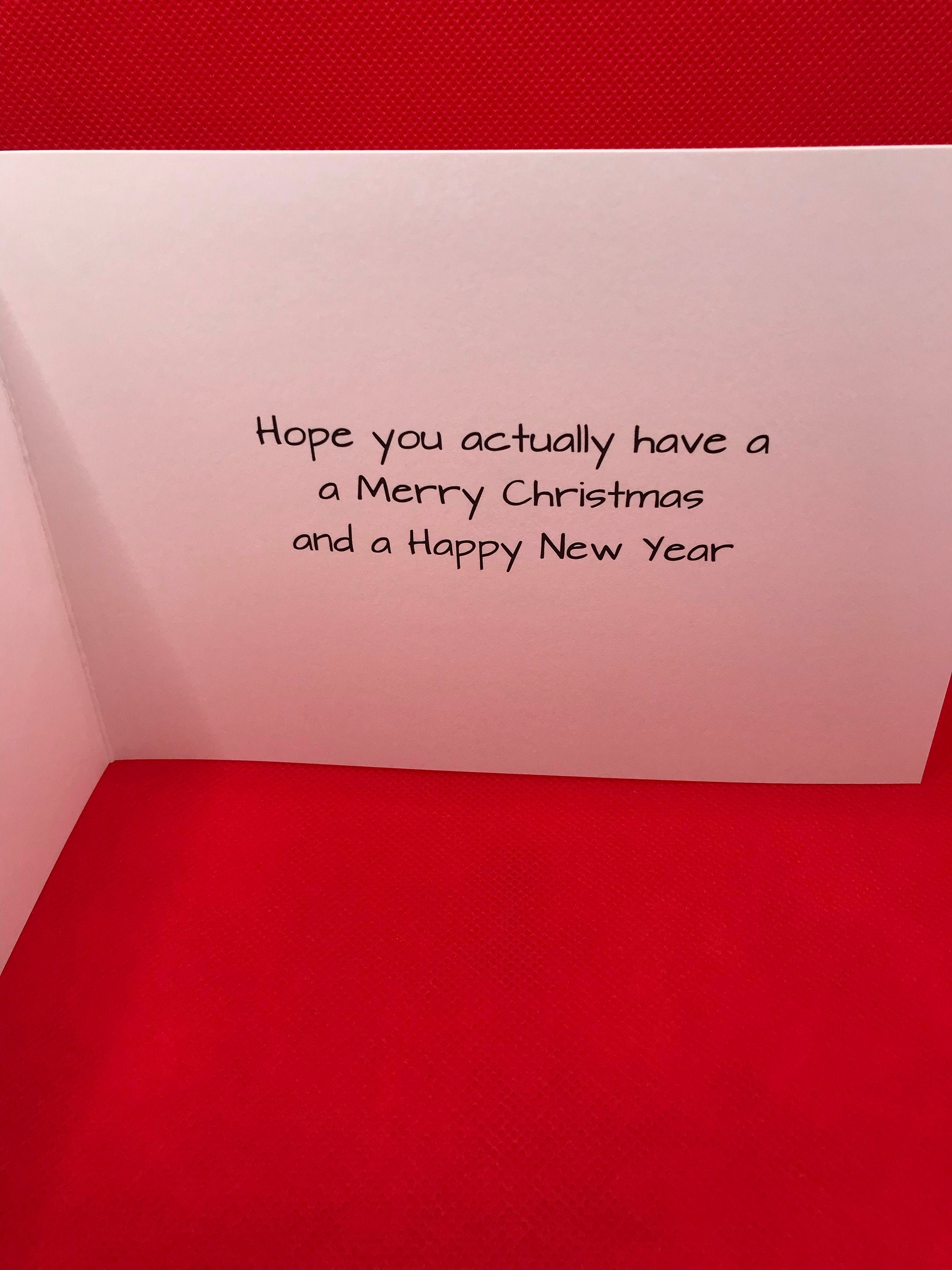 Love Actually Christmas Card 7 x 5 con sobre | Etsy