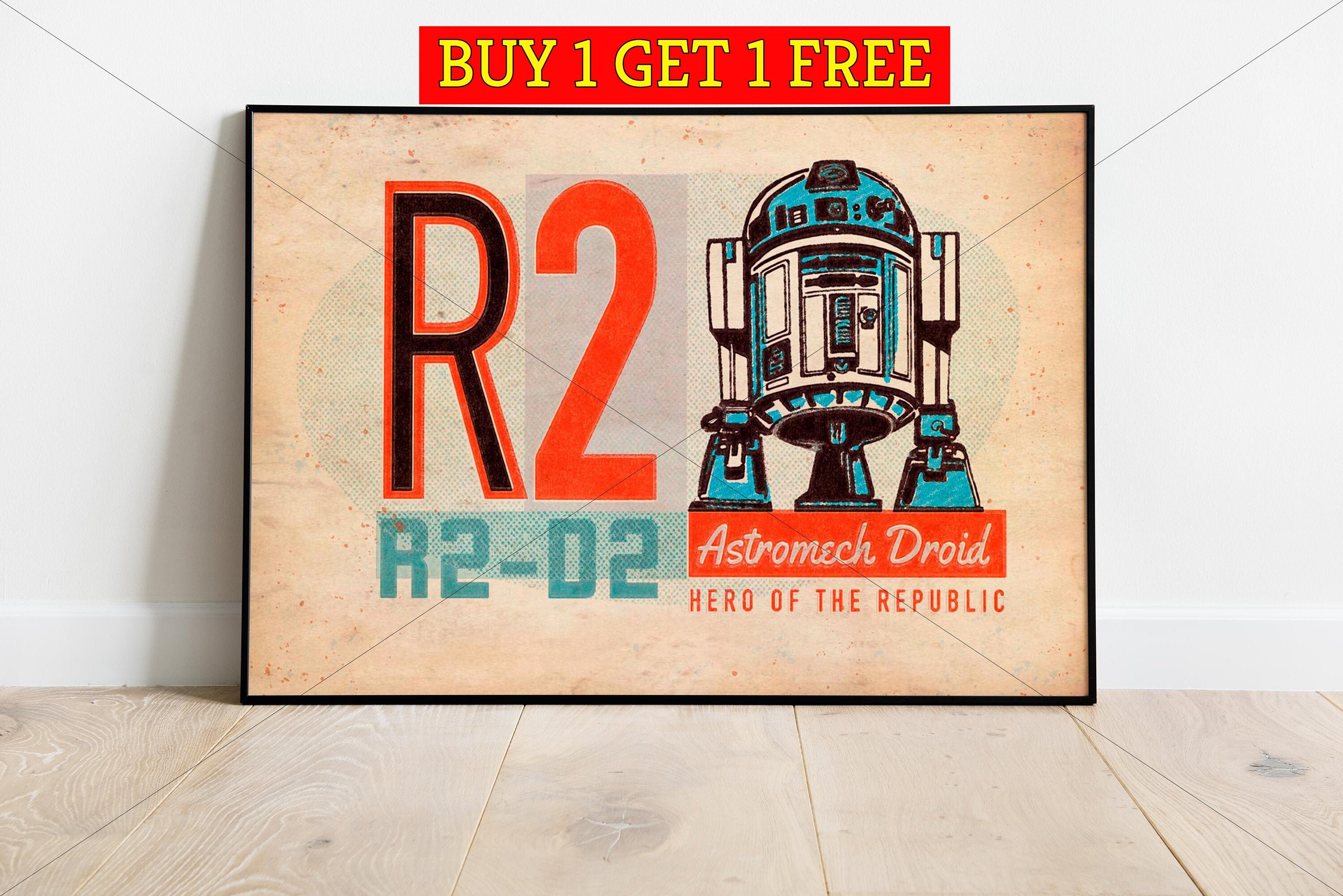Vintage star wars Movie Print 22 Designs Wall Art | Etsy
