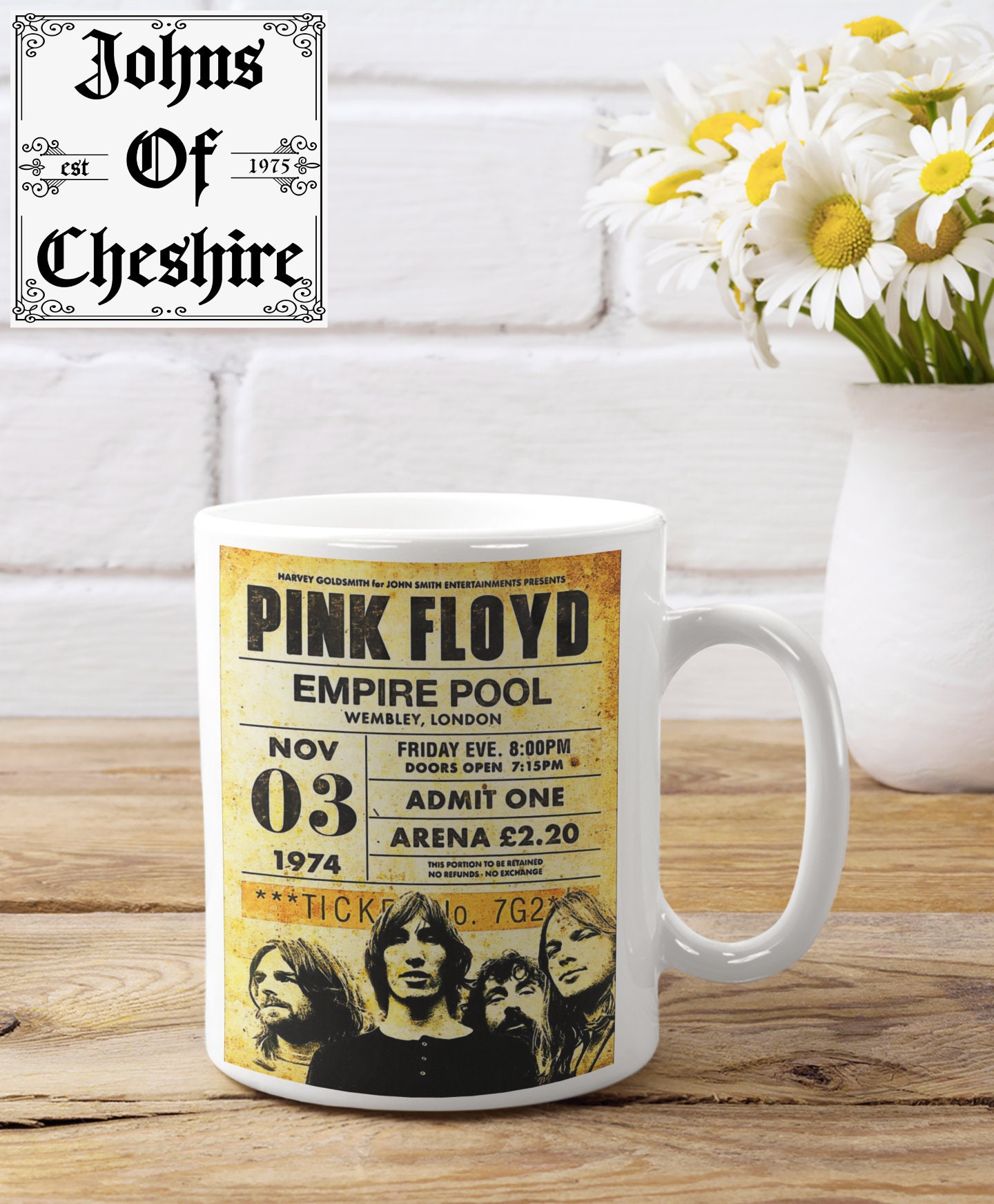 Pink Floyd 5 designs to choose from. ideal gift for any Etsy