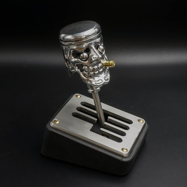 Metal Skull Shift Knob Etsy