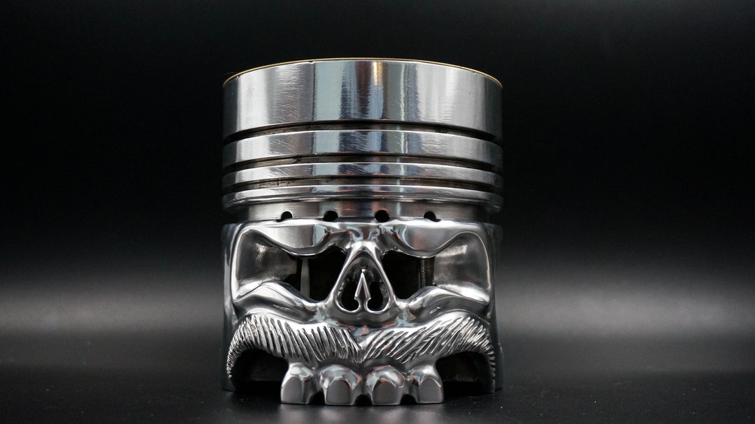 Piston mustache Engine Piston Art Tabaccobeardmustaches Etsy