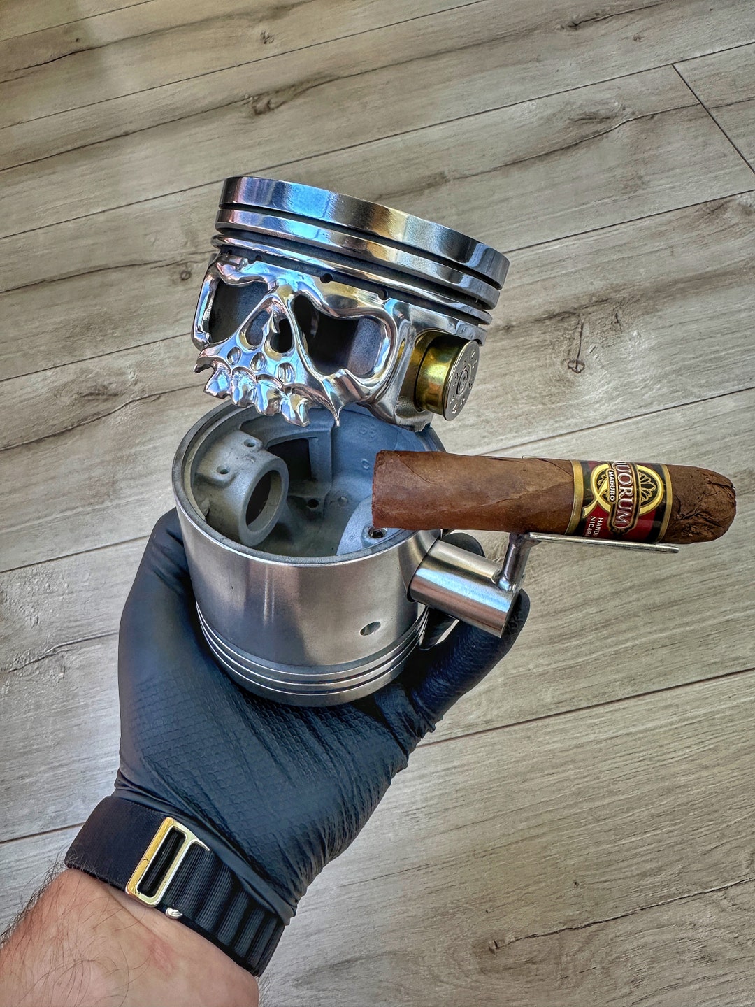 Ashtray Piston Engine Piston Art Tabacco Etsy