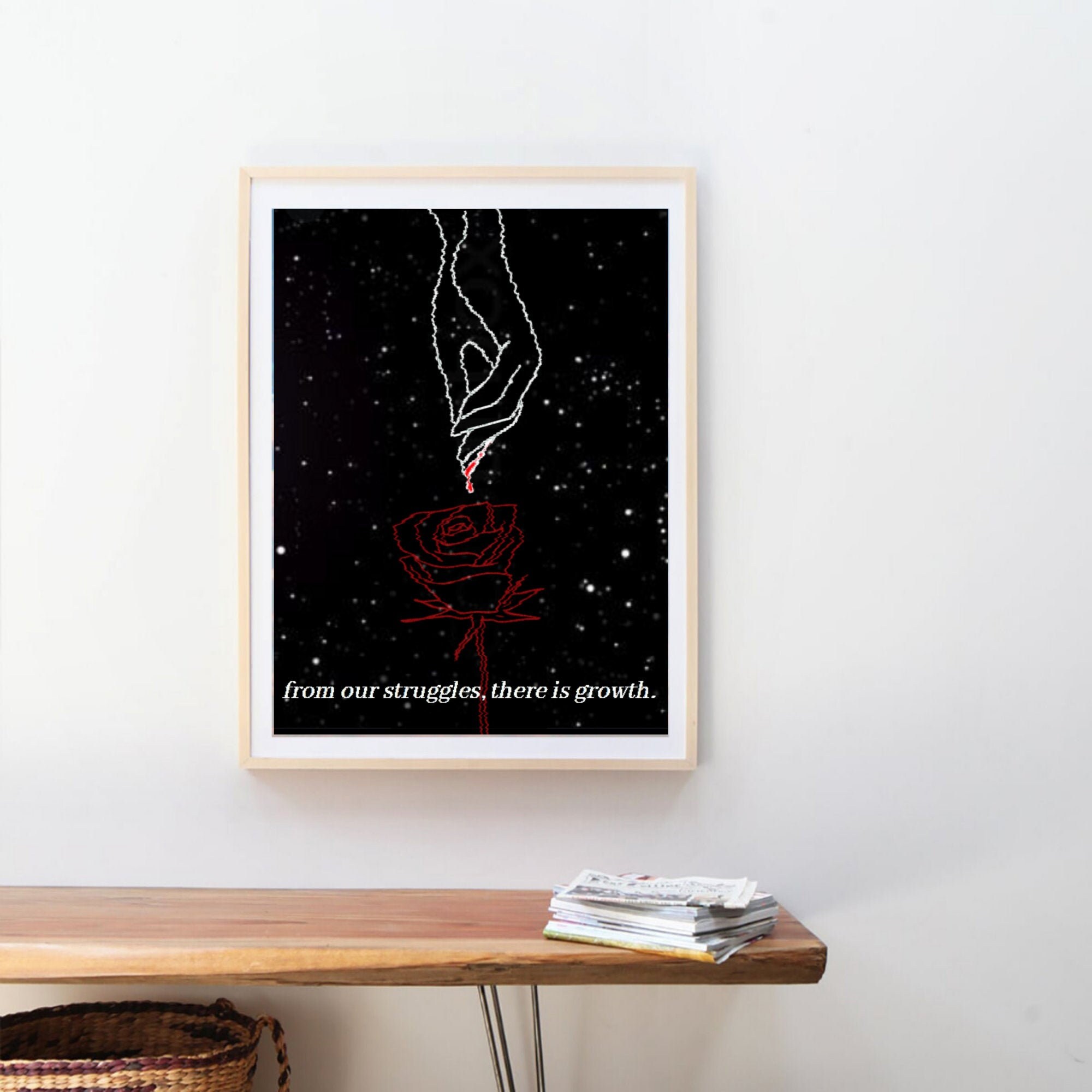 Grunge Tumblr Asthetische Fotowand Grunge Wand Kunst Wohnheim Etsy