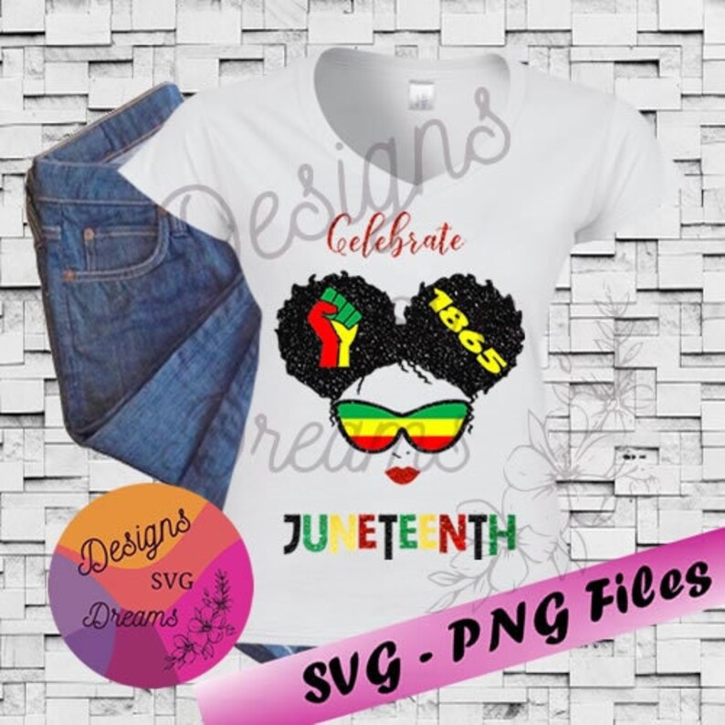 Celebrate SVG and PNG 1865 Svg Black Etsy