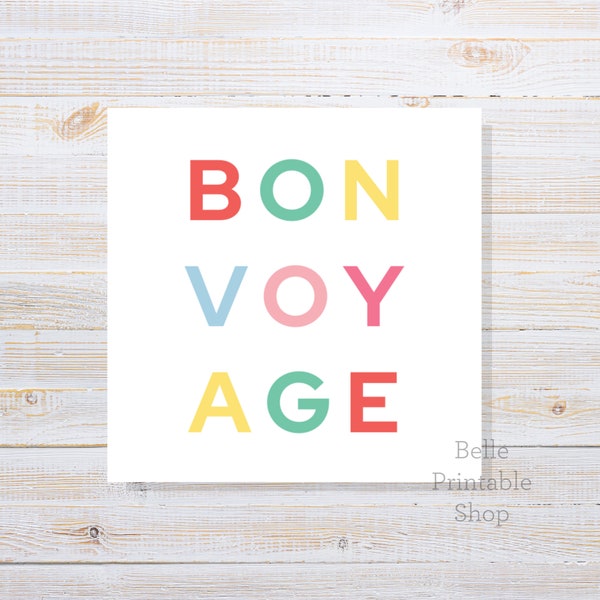 Bon Voyage Party - Etsy