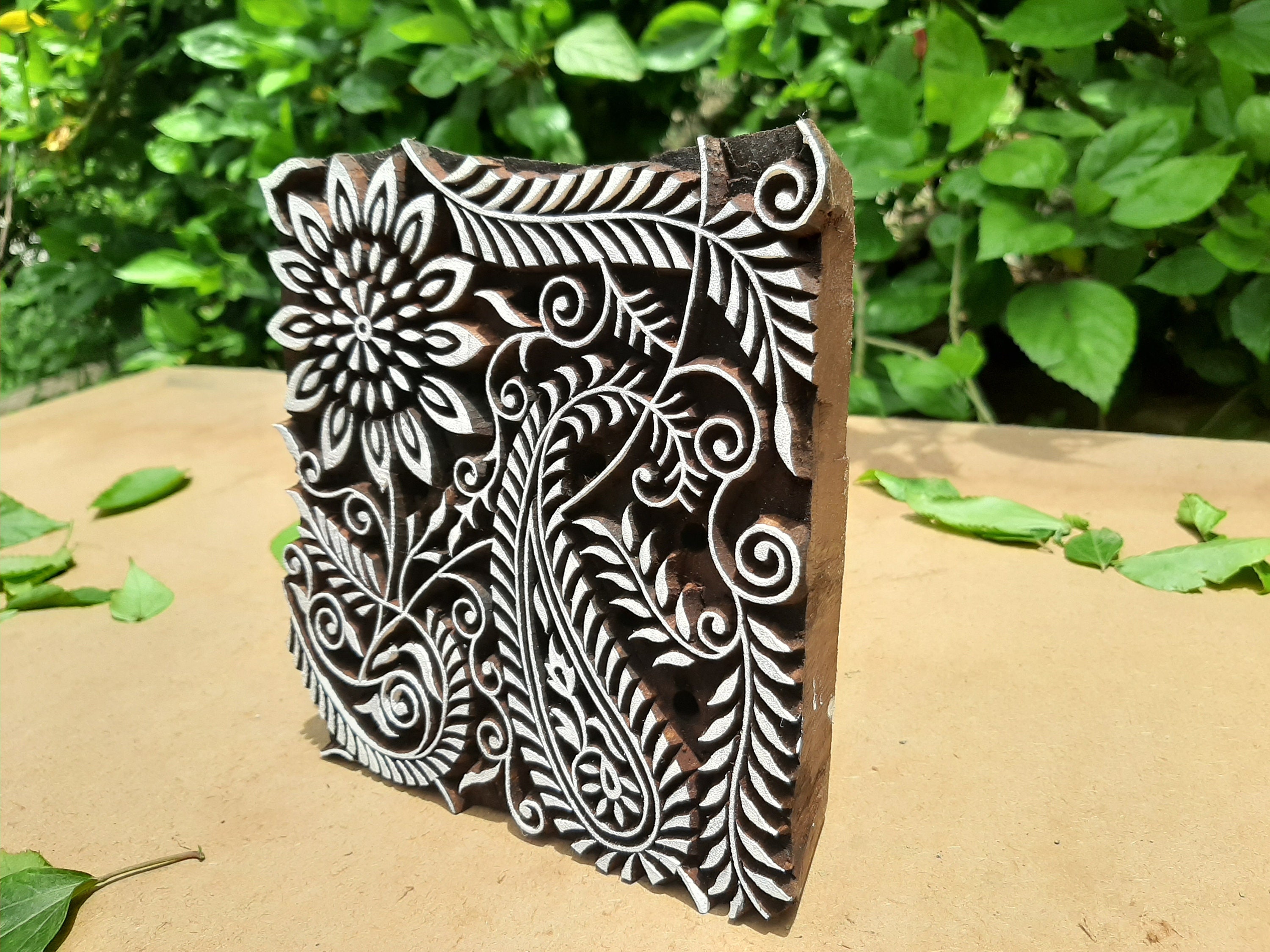 Square printing block printing blockblock printing Etsy