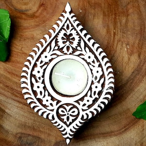 Betel leaf design tea light holder, printing on fabric, clay, tattoo,henna and cookies etc printing