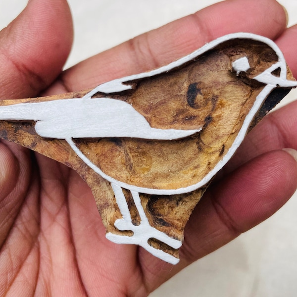 Print Block Bird Etsy