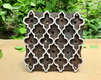 professional printing block textile printing block  square block stamp
