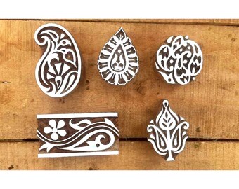 printing block set of 5