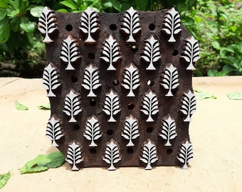 Single color printing block stamp professional wood printing block cookies, henna tattoo,clay and etc print