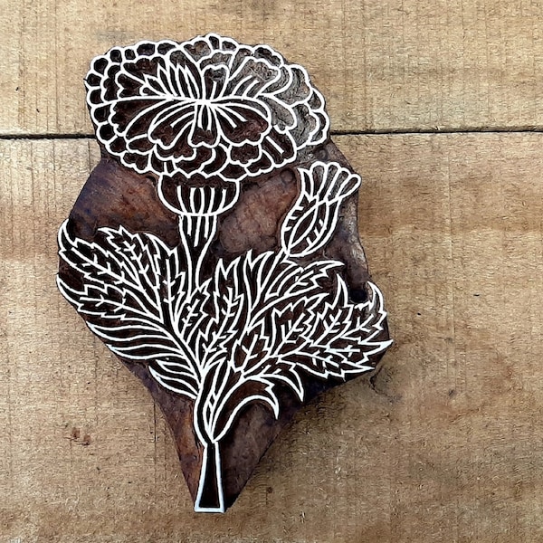 Wood Stamps for Clay Etsy