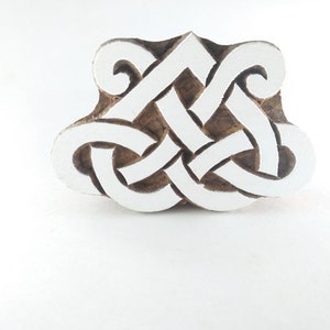 Wood stamps for printing stamp clay, fabric, tattoo, cookies and henna print