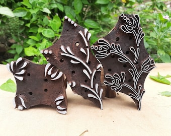 wooden block stamp triple color printing block stamp color printing block fill color stamp hand carving block