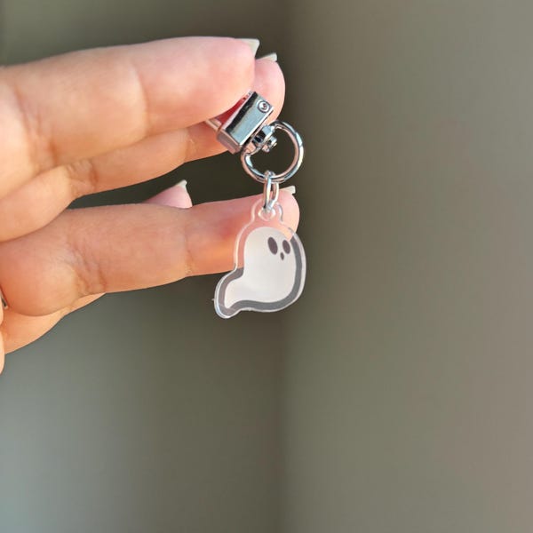 Double Sided Ghost Charm