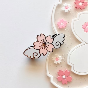 Hard Enamel Angelic Sakura Pin