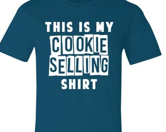 Camisa de venta de galletas - Adult Unisex Plus Size Girl Scout Cookie Season Shirt