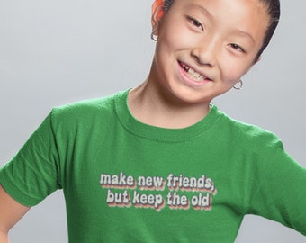 YOUTH - Make New Friends Girl Scout T-Shirt