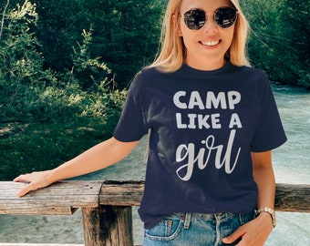 Girl Scout Adult Volunteer T-Shirt for Troop Leaders during Troop Camp or Girl Scout Cookie Season in Plus Sizes
