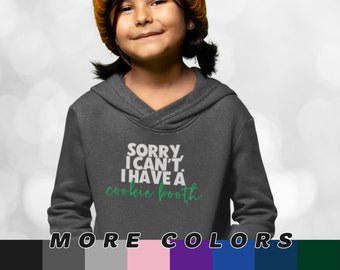 YOUTH Girl Scout Cookie Booth Sweatshirt - Perfect Hoodie for Cookie Season