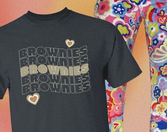 YOUTH Brownie Girl Scouts Troop T-Shirt in Girls Sizes