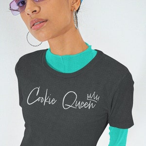 Cookie Queen Premium Tee for Girl Scout Troop Leaders and Cookie Moms