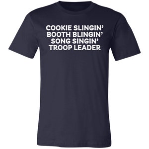 Girl Scout Cookie Slingin Troop Leader Premium Tee