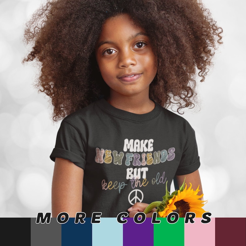 YOUTH Make New Friends Girl Scout T-Shirt image 1