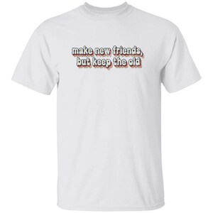 JUGEND - Make New Friends Girl Scout T-Shirt White