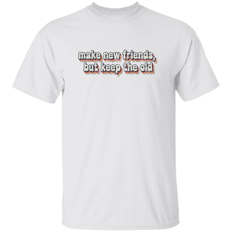 JUGEND - Make New Friends Girl Scout T-Shirt White