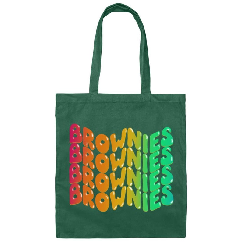 Brownie Girl Scouts Tote Bag para líderes de tropa Forest