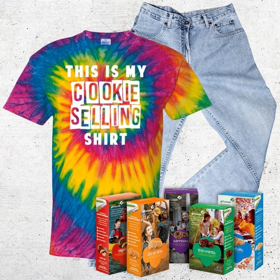 tie dye cookies shirt