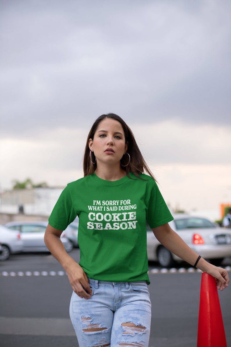Sorry for What I Said Premium Girl Scout Tee for Troop Leaders and Cookie Moms image 2