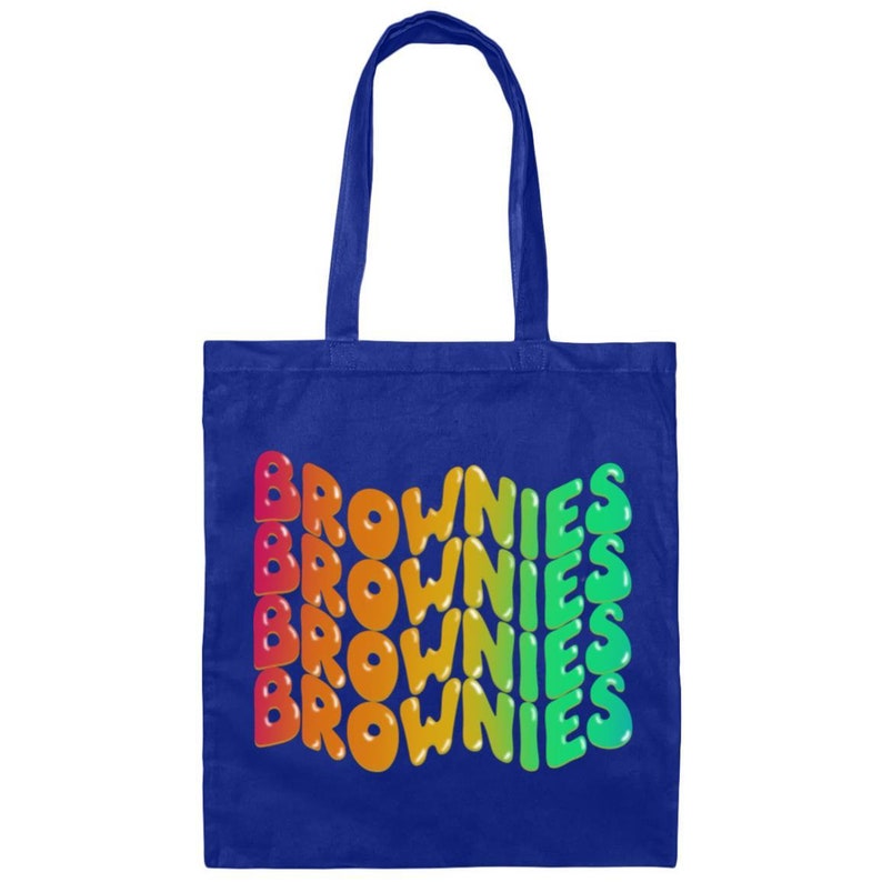 Brownie Girl Scouts Tote Bag para líderes de tropa Royal