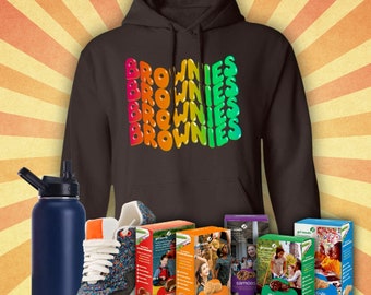 ADULT Brownie Pullover Hoodie for Girl Scout Troop Leaders
