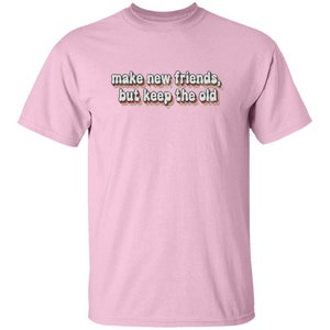 JUGEND - Make New Friends Girl Scout T-Shirt Light Pink