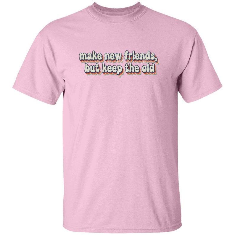 JUGEND - Make New Friends Girl Scout T-Shirt Light Pink