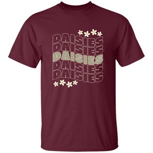 KIDS Daisy Girl Scout Troop Tee Maroon