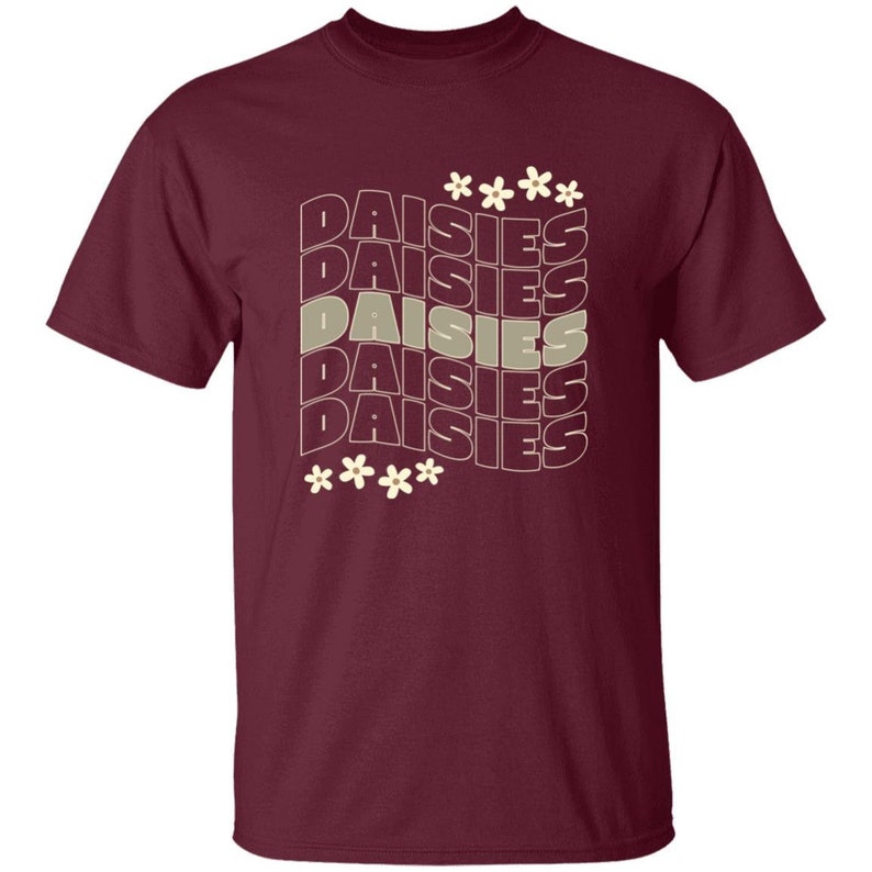 KIDS Daisy Girl Scout Troop Tee Maroon
