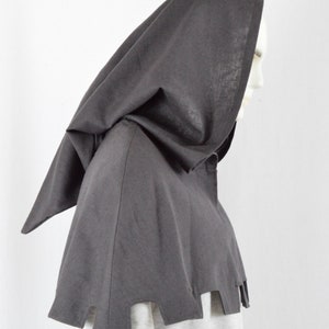 Medieval hood for viking, knight, hunter and cosplay costume of other historical characters.