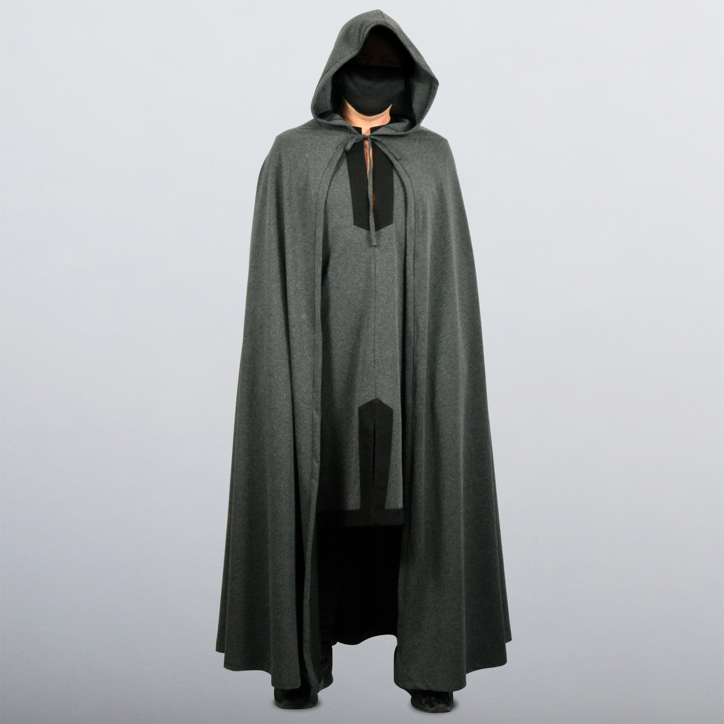 Dark Grey Cloak - Etsy