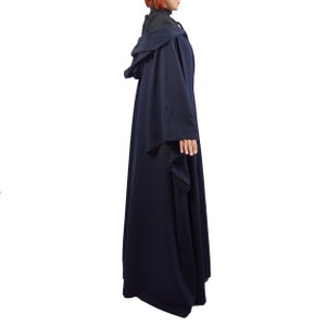 Witch, Wizard, Warlock Сloak, Hooded fantasy cloak, all sizes , medieval cape, elven cloak, long cape image 3