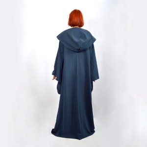 Witch, Wizard, Warlock Сloak, Hooded fantasy cloak, all sizes , medieval cape, elven cloak, long cape image 8