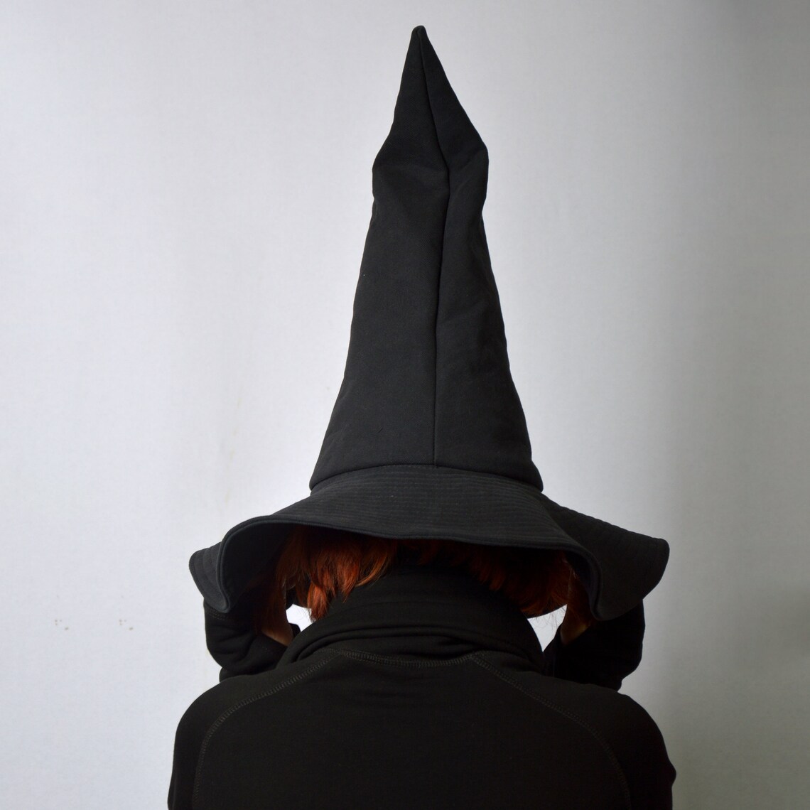 Navy Blue Witch Hat Wizard hat Wide brim hat Witch or | Etsy