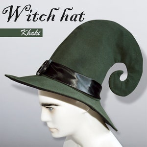 Wide-brimmed witch or wizard hat for cosplay.