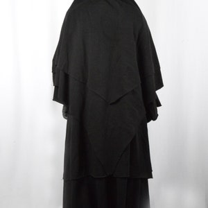 Ghost Costume.witch, Wizard,hooded Fantasy Cloak,sith Cloak, Medieval ...