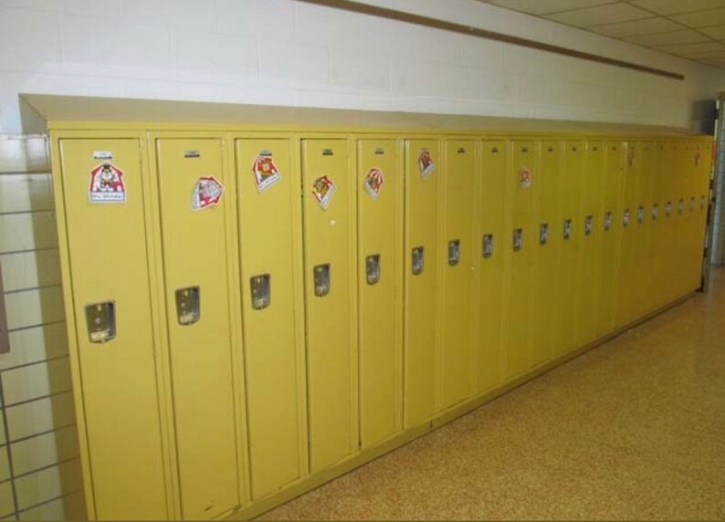 Vintage School Lockers Etsy
